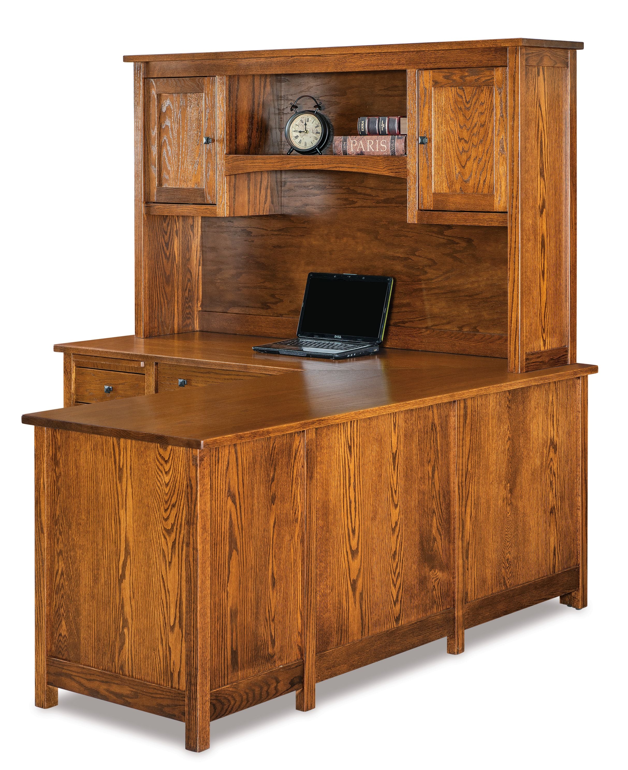 Centennial L Desk and Hutch - Image 3